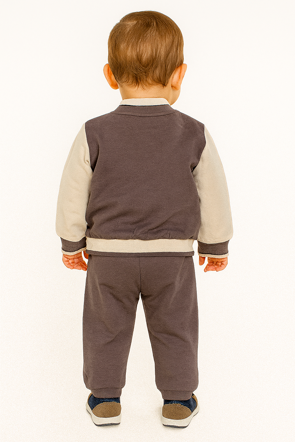 Boy's 3-piece tracksuit brown Arif Baby 1021-16725