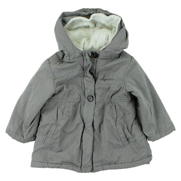 Girls' gray jacket used Vertbaudet 106
