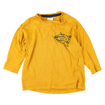Boys long sleeve spaceship blouse used H&amp;M code 146