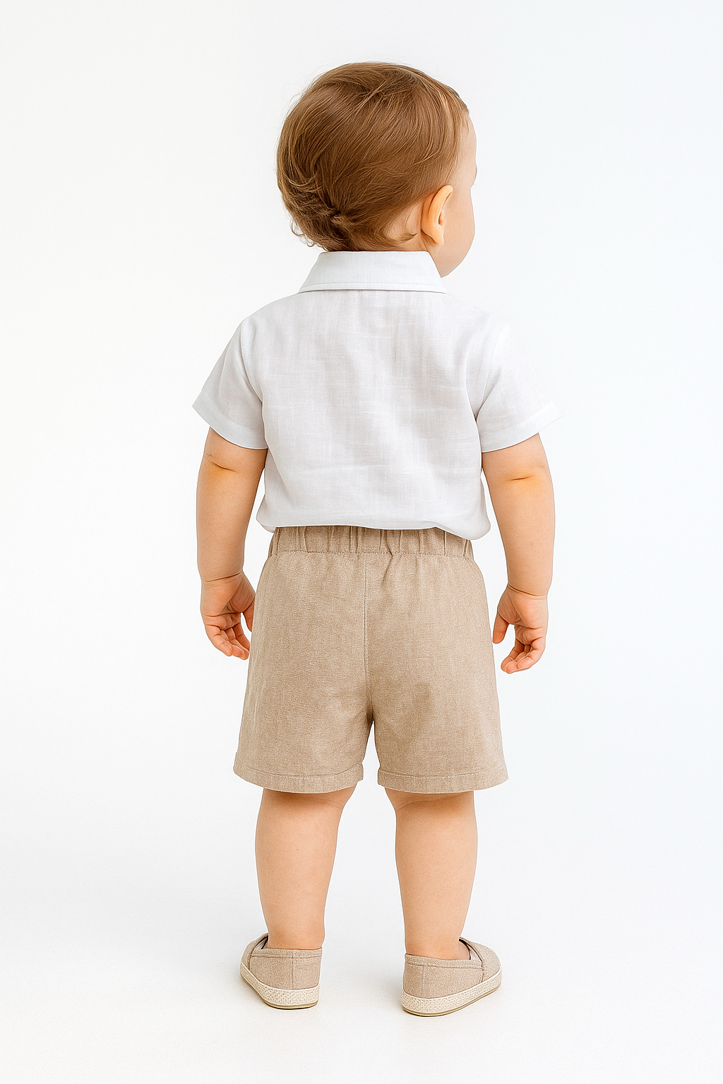 Boy's formal suit beige Ilgin 1253-5625-1