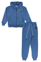 Boy's blue zip-up tracksuit Kocak 1316-31725