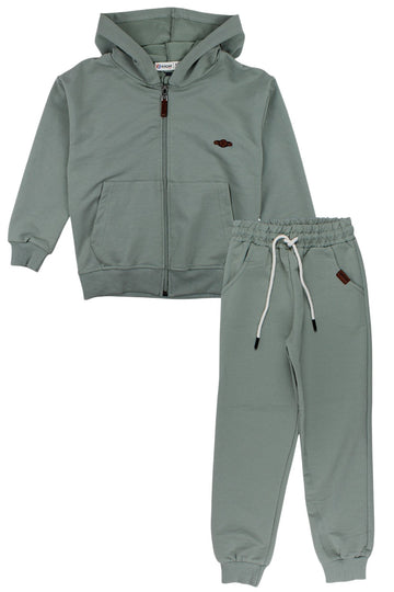 Boy's brown stretchable tracksuit Kocak 1316-31725