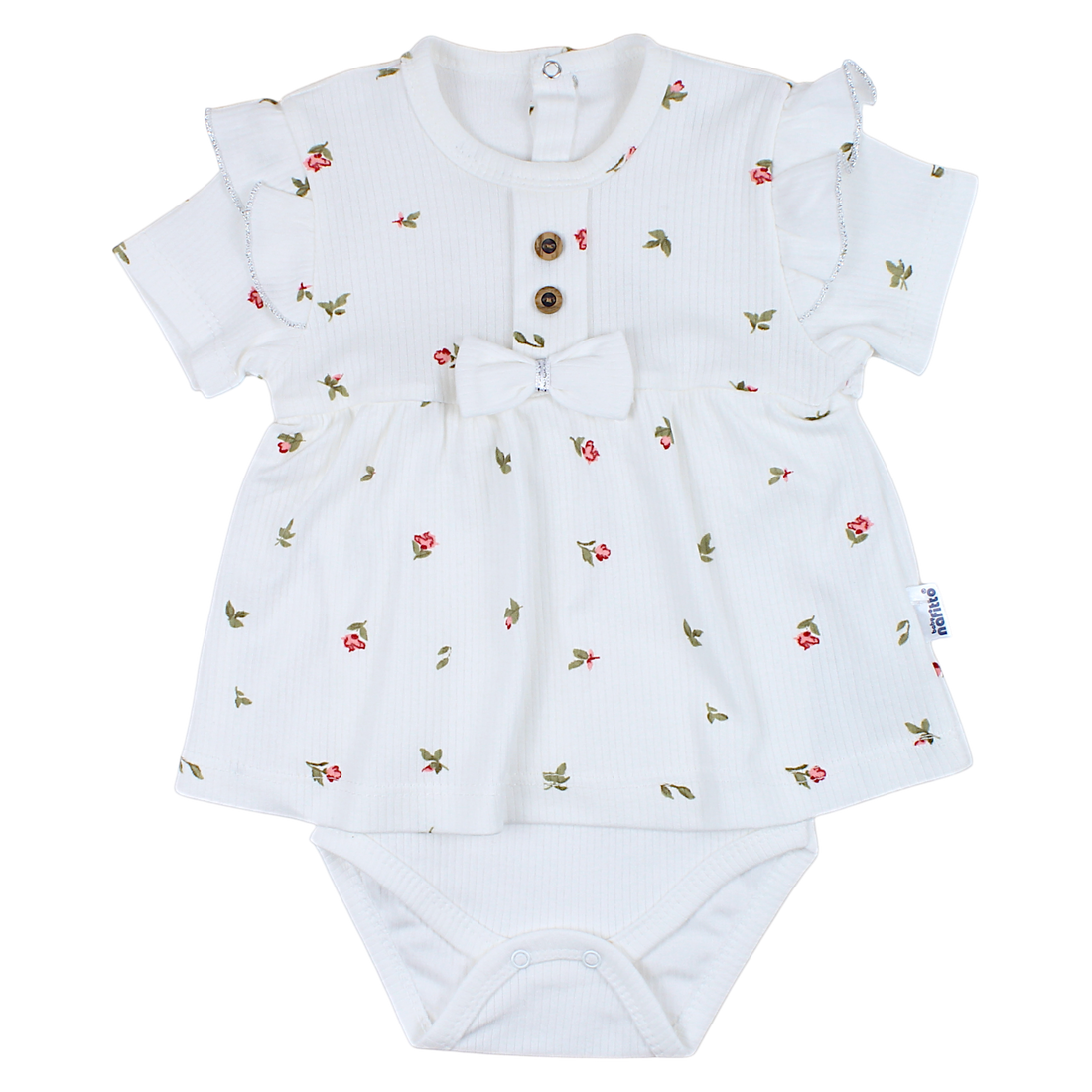 Girl's dress-body cream Nafitto 1445-16525-28