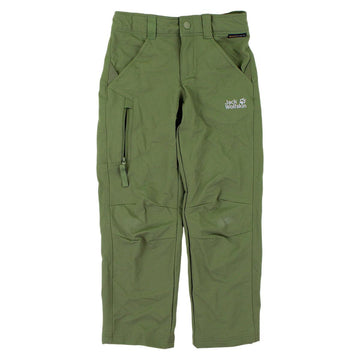Boy's trousers green used Wolfskin 182