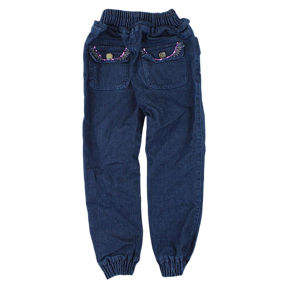 Girls' navy blue pants used Hello Baby 190