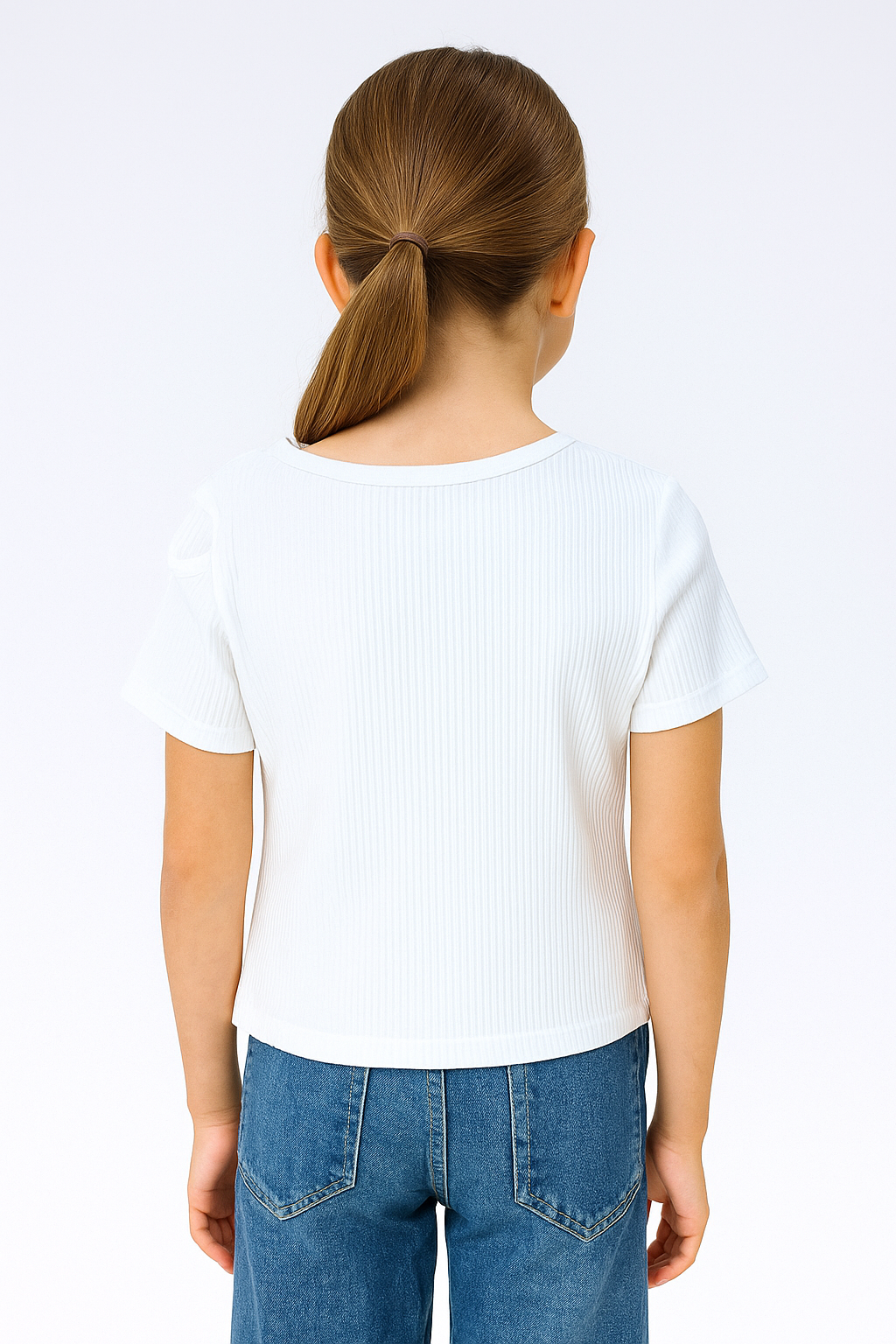 Cream top for girls Breeze 19780-17625