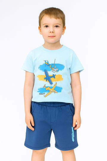 Boy's blue airplane set Breeze 21646-17625
