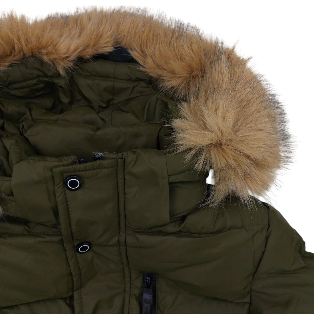 Boy's winter jacket green Happy House KK-1058-211024