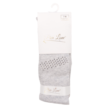 Girls' fragrant sequin tights gray Pier Lone 1602-161024