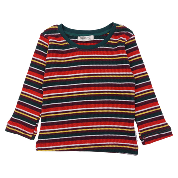 Boy's striped striped blouse brick Breeze 18938-191024-64