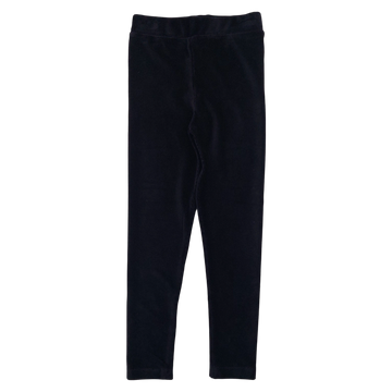 Girls' striped leggings black Timi 54001-181224-14