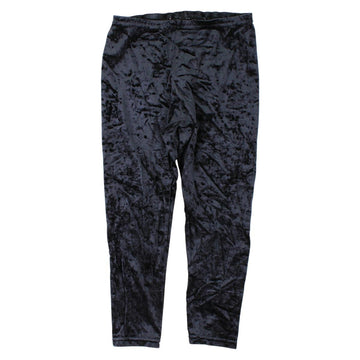 Leggings for girls black used Lessel 203 velvet leggings