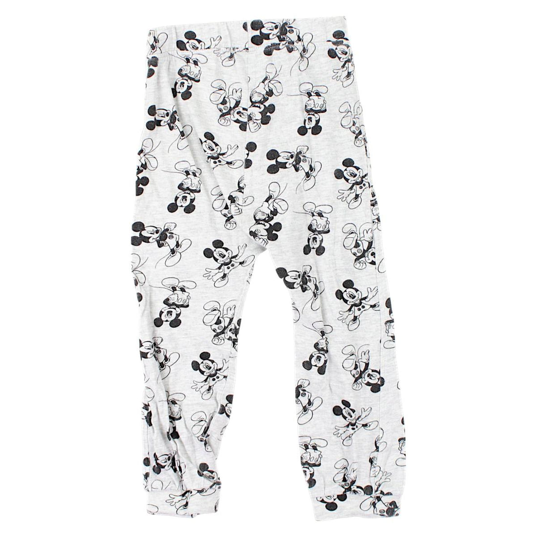 Girls' gray leggings used Disney 206