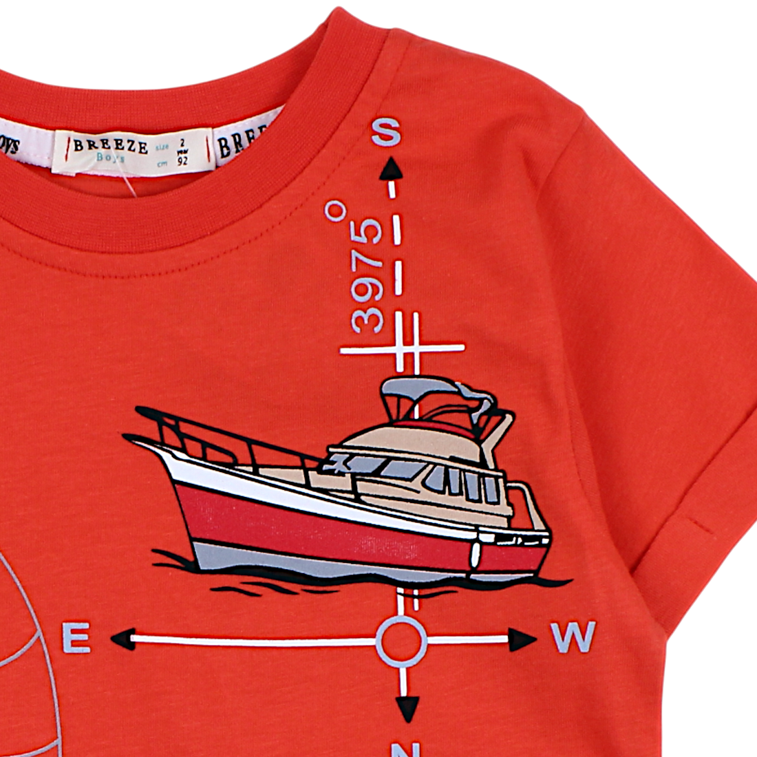 Boy's orange blouse Breeze 21470-14425