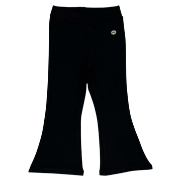 Elegant black girls' bell bottoms black Breeze 21535-14425