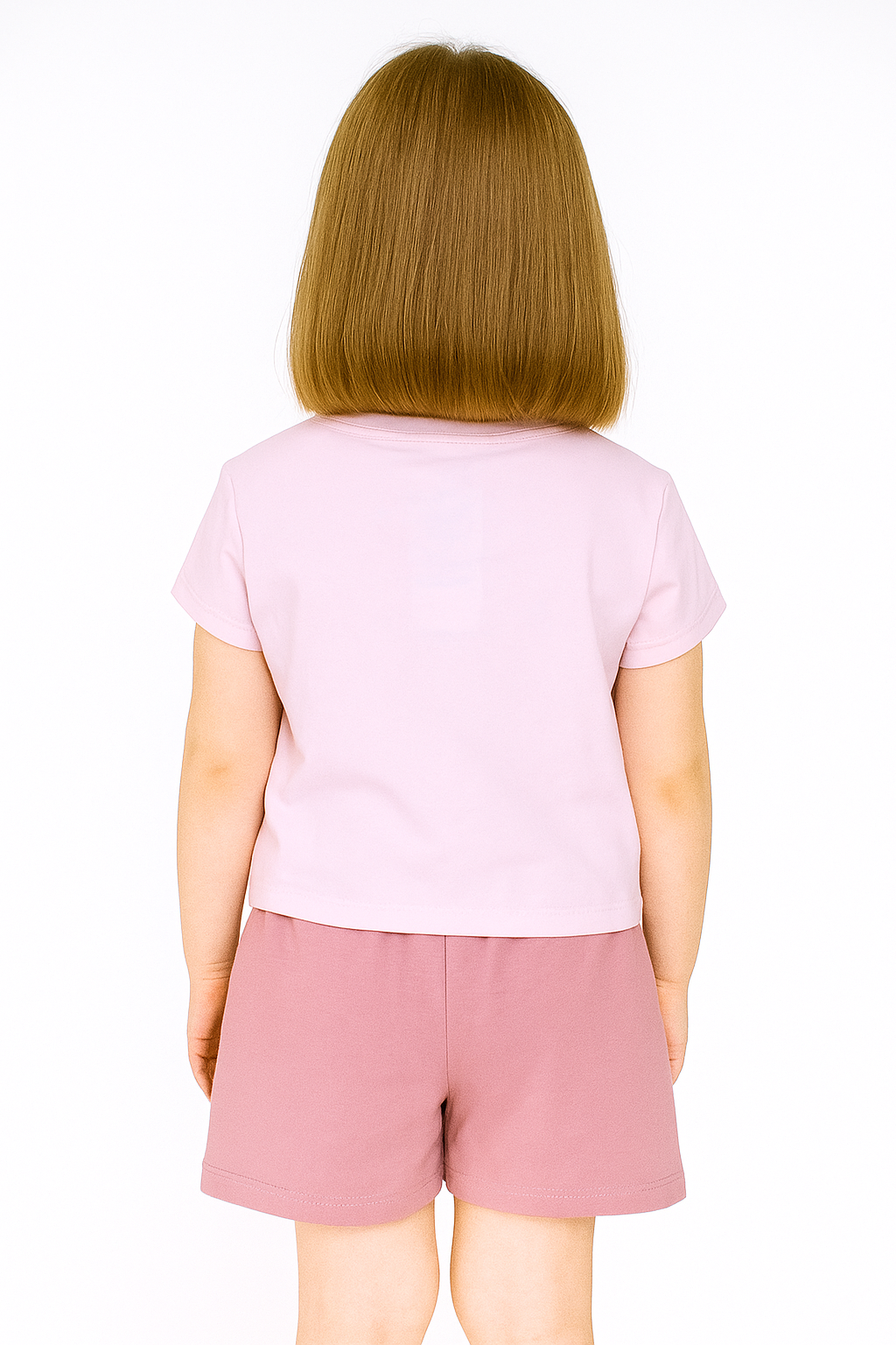 Girls' fango Breeze floral shorts set 21693-17625-19