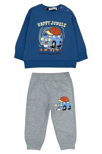 Boy's blue tracksuit set Your Word 21976-20825