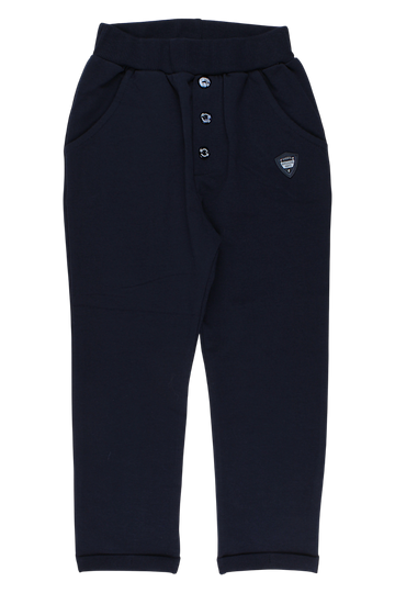 Boys' navy blue sweatpants Breeze 22050-20825