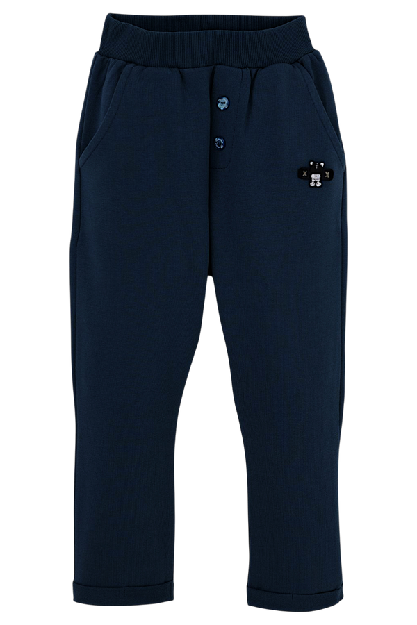 Boys' navy blue sweatpants Breeze 22051-12925-23