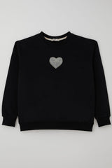 Bluza dziewczęca czarna Breeze 22458-21225