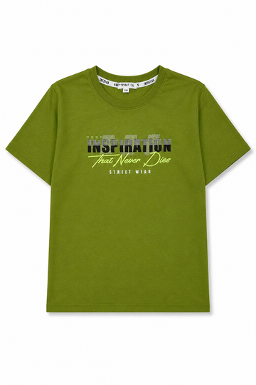 Koszulka inspiration chłopięca limonka Breeze 22868-28426