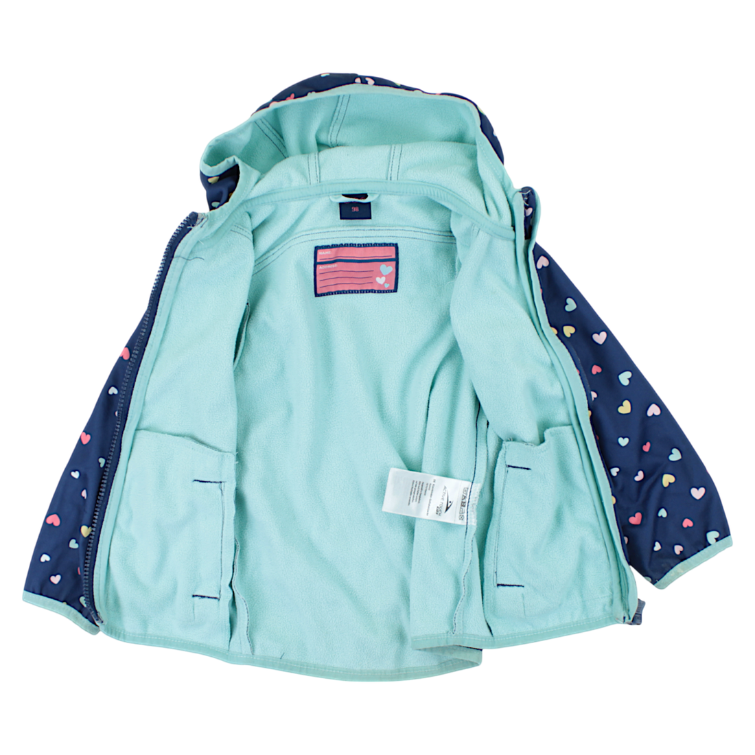 Navy blue jacket for girls, used, ACTIVE TOUCH 233
