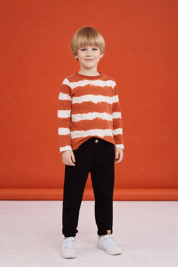 Koszulka pasy chłopięca cegła Despacito 2344-121225-64