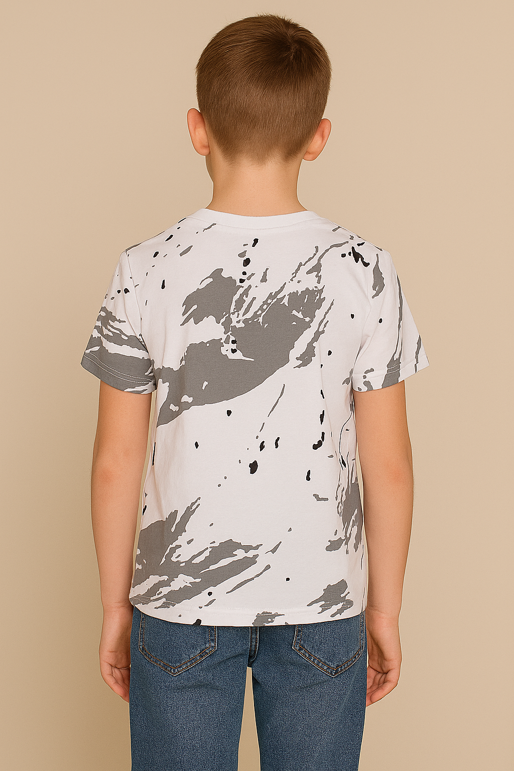 Boy's capybar blouse white Guliwerkids 2415-12625