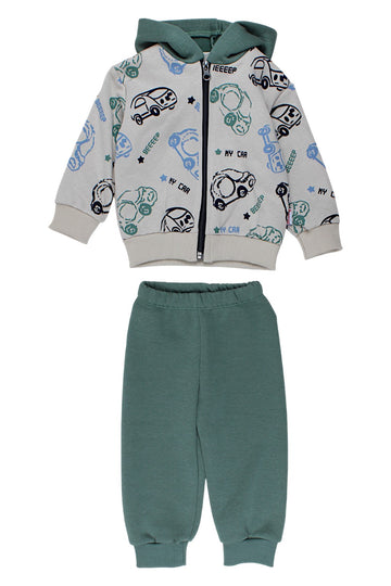 Boy's green tracksuit Bol Bol 2506-241025