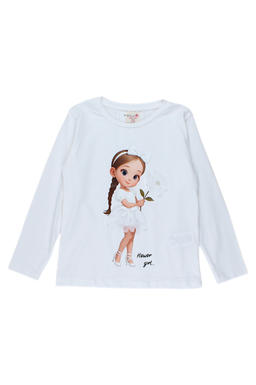 Cream girl's blouse File 2797-16925