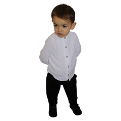 Muslin shirt Royal white Royal Kids 2822-6525-3