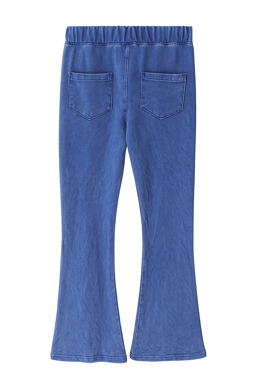 Girls' blue bell-bottom sweatpants Guliwerkids 2827-6525-26
