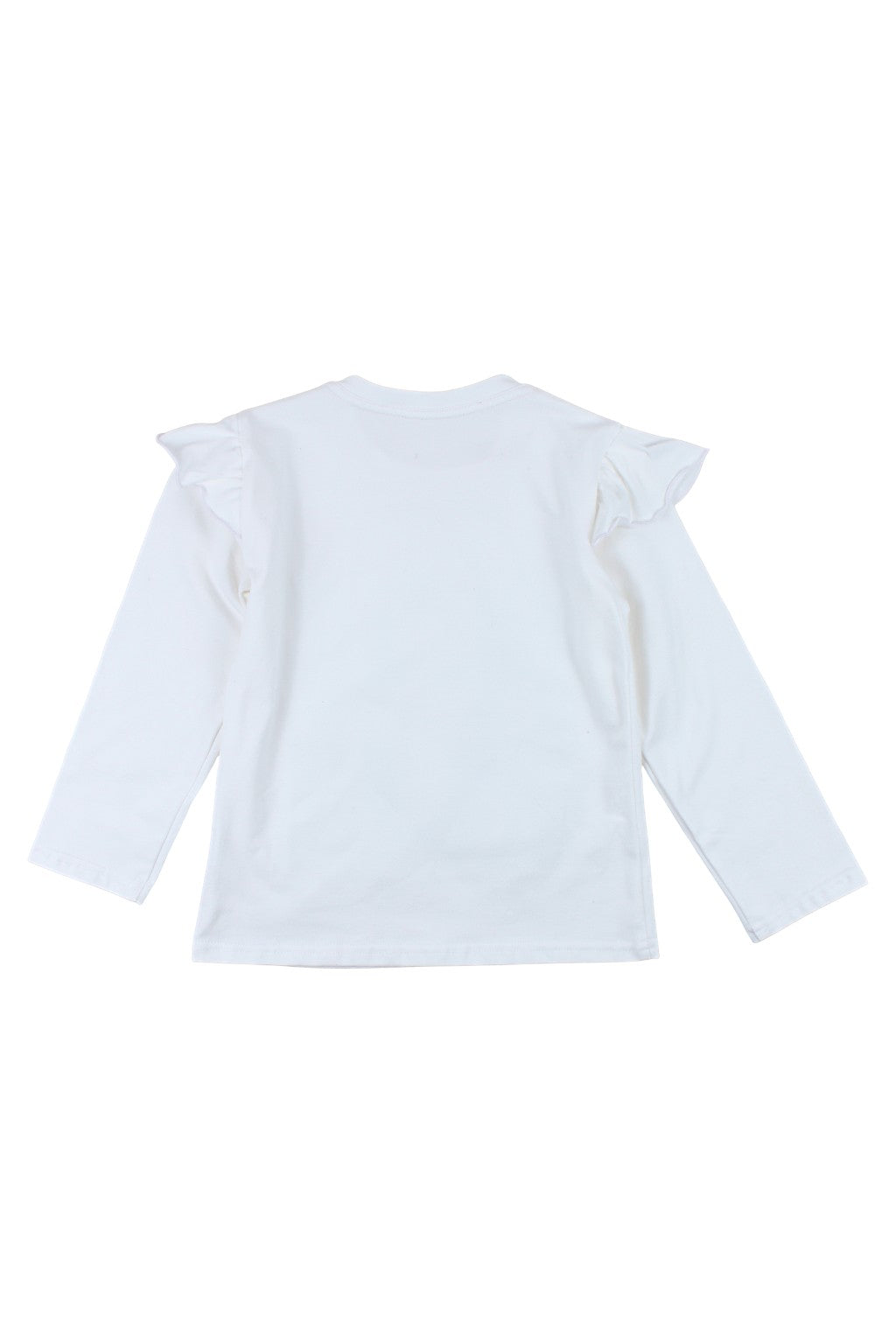 Girl with a dog screen blouse cream Guliwerkids 3329-221025