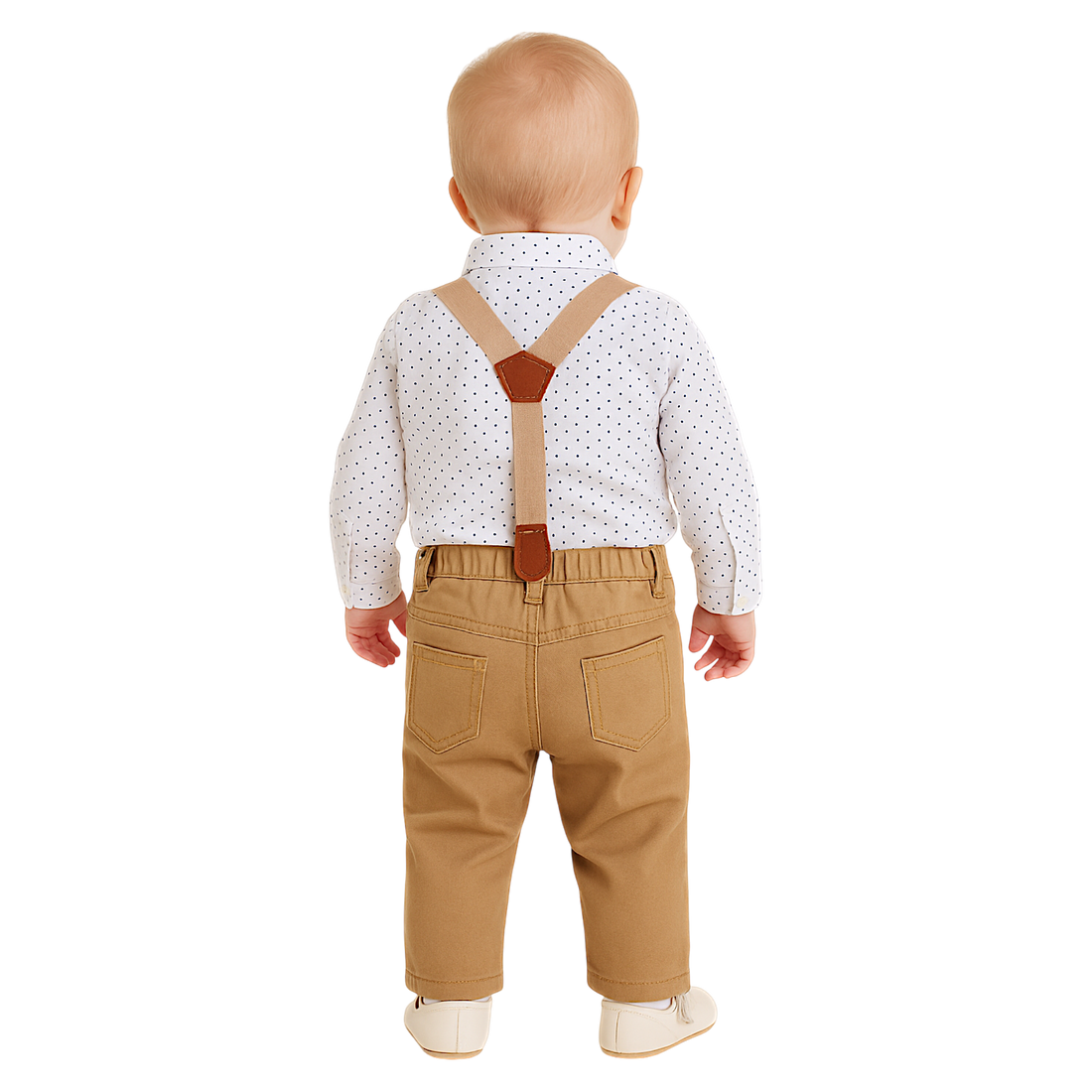 Elegant beige boy's set Efbey 3388-14425-1