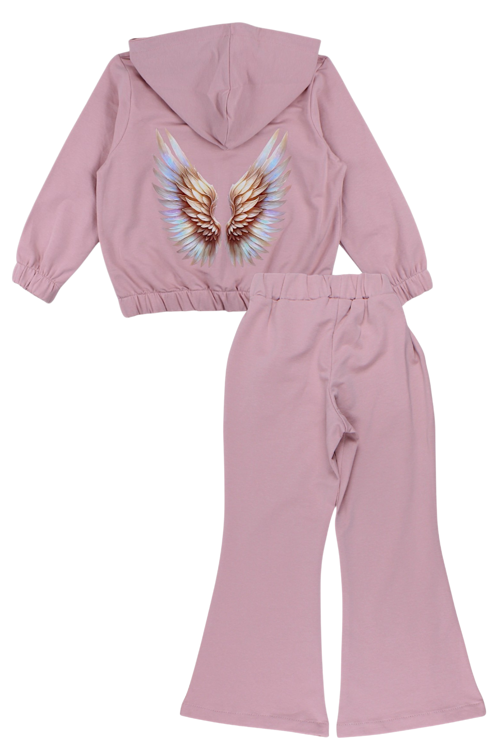 Angel set for girls, powder pink, Nando 3424-6825