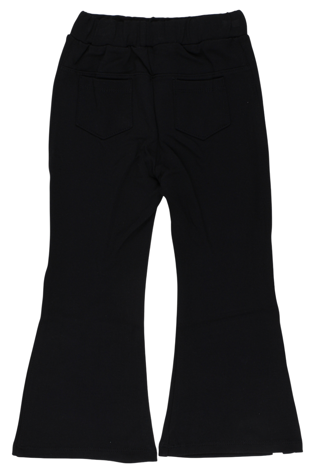 Girls' black bell-bottom sports pants Holi Girls 4114-28825