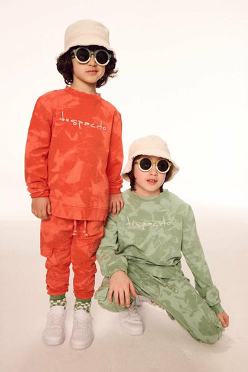 Bluza dekatyzowana chłopięca pomarańczowa Despacito 4147-20326