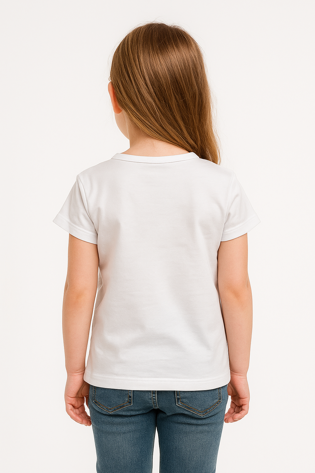 Little turtle blouse for girls white Your Word 4325-5625-3