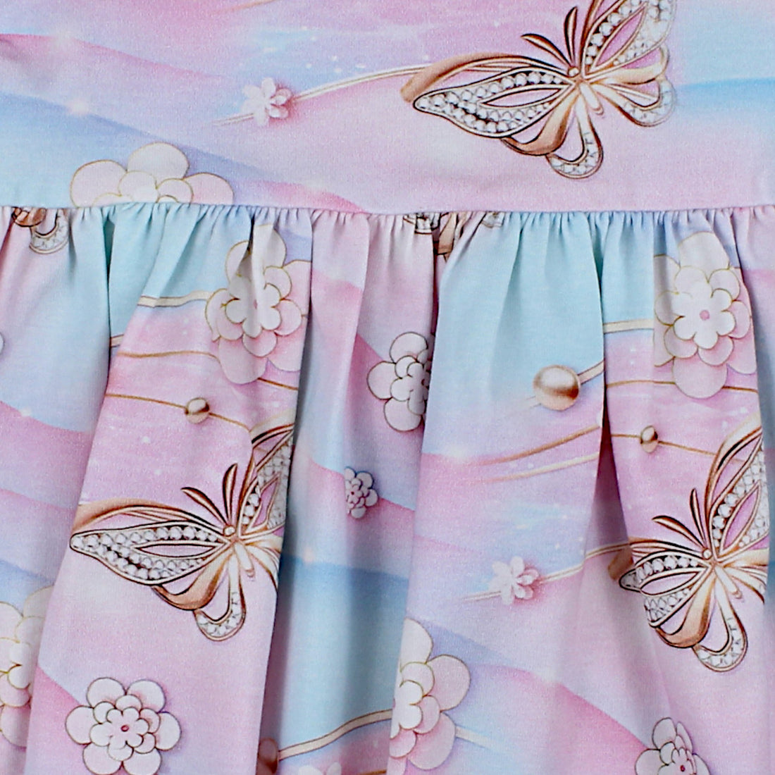 Girl's Dress Butterfly Pink Guliwerkids 4356-2425-40