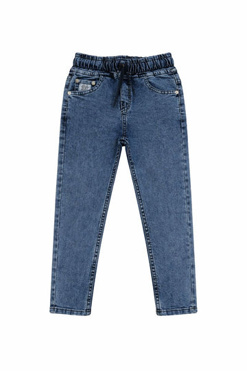 Spodnie joggery soft chłopięce jeans Gocer, kolor jeans, producent Gocer, numer produktu 4559-161225-26