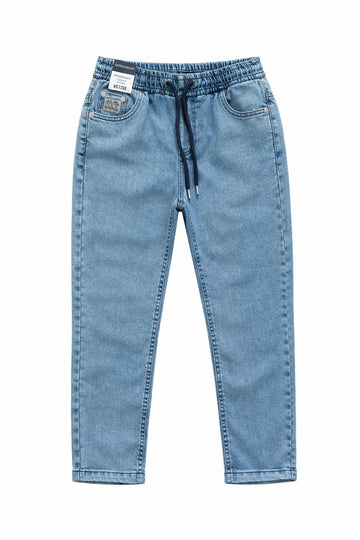 Spodnie joggery soft chłopięce jeans Gocer, kolor jeans, producent Gocer, numer produktu 4560-161225-26