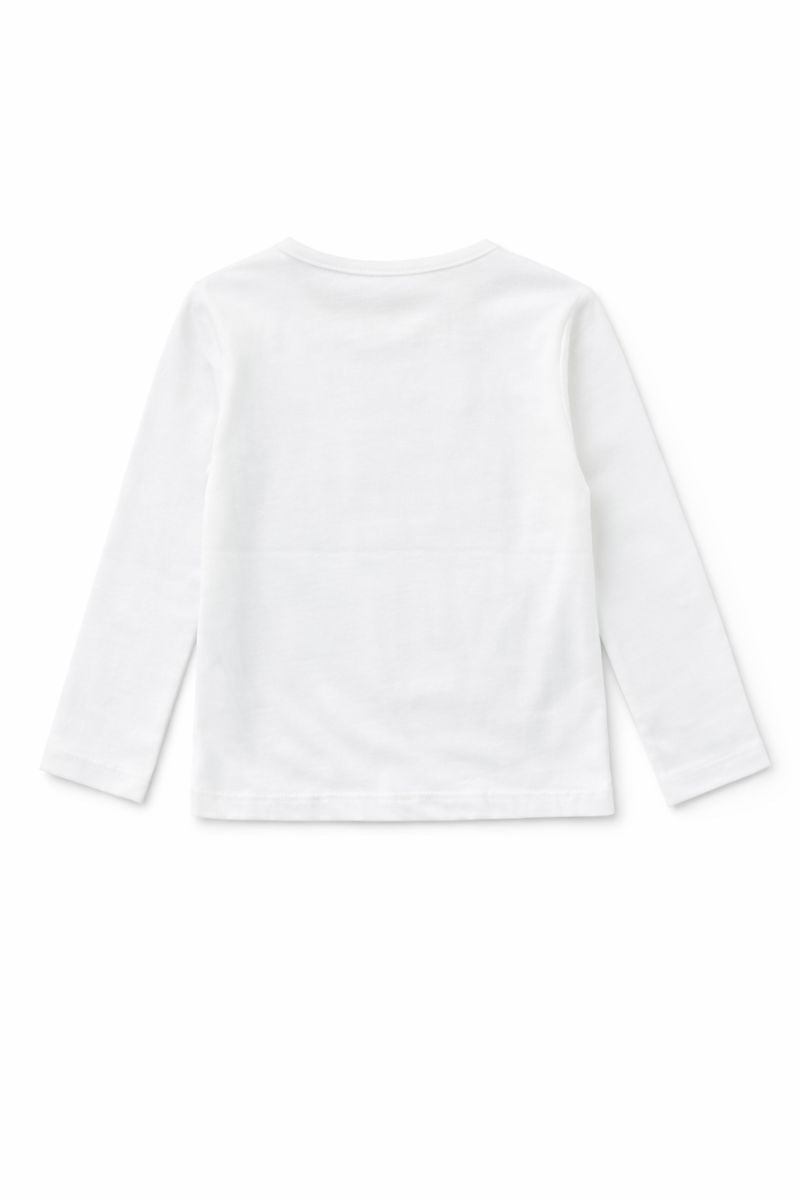 Girls' mint kitten blouse Your Word 4631-311025-32