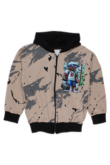 Boy's sweatshirt pattern beige Guliwerkids 5218-16925-1