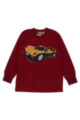 Boy's car blouse burgundy Your Word 5410-20825