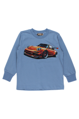 Boy's car blouse blue Your Word 5410-20825-35