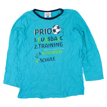 Boys football long sleeve shirt used Topolino code 126