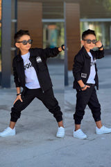 WOW Boy's Set Black Bam Bam 60275-19825-14