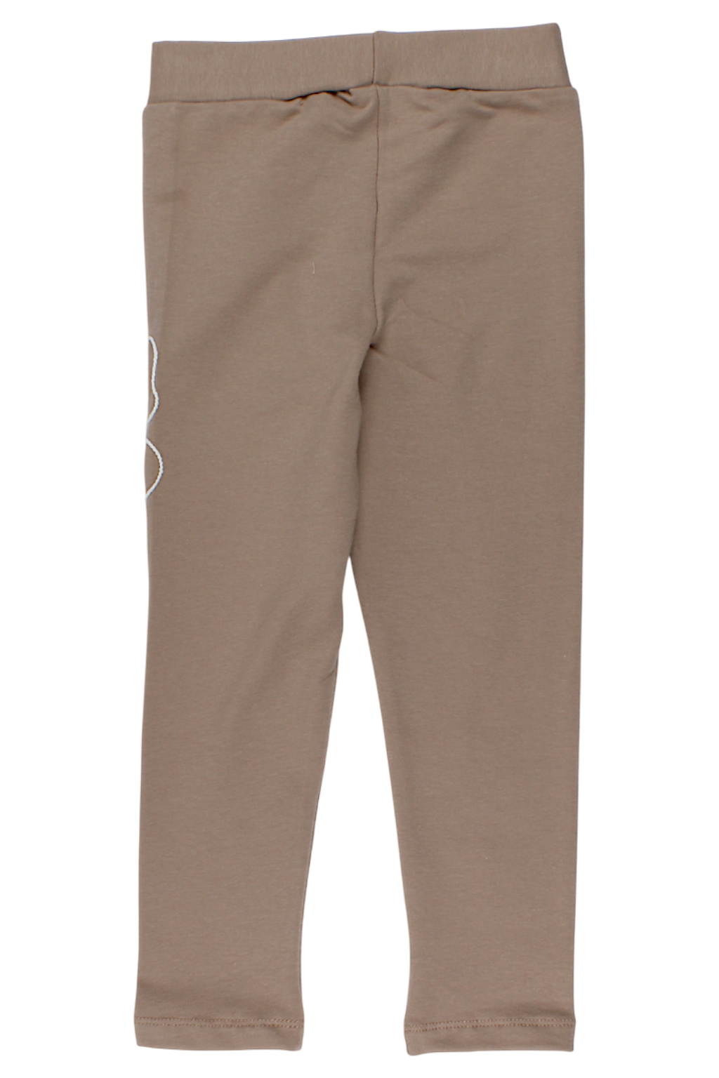 Girls' cotton butterfly leggings beige Timi 60507-20825-1