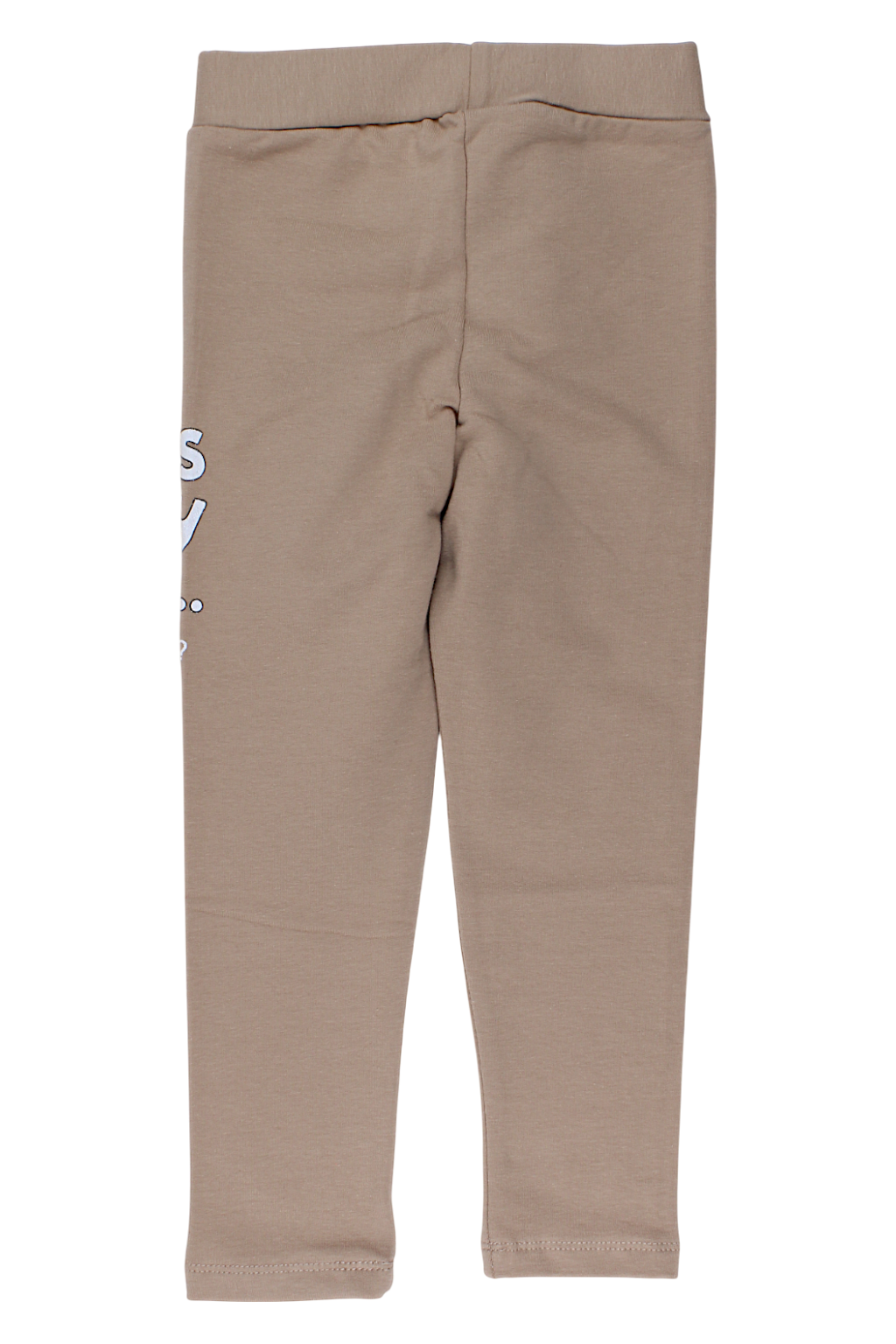 Teddy bear leggings for girls beige Timi 60521-17925-1