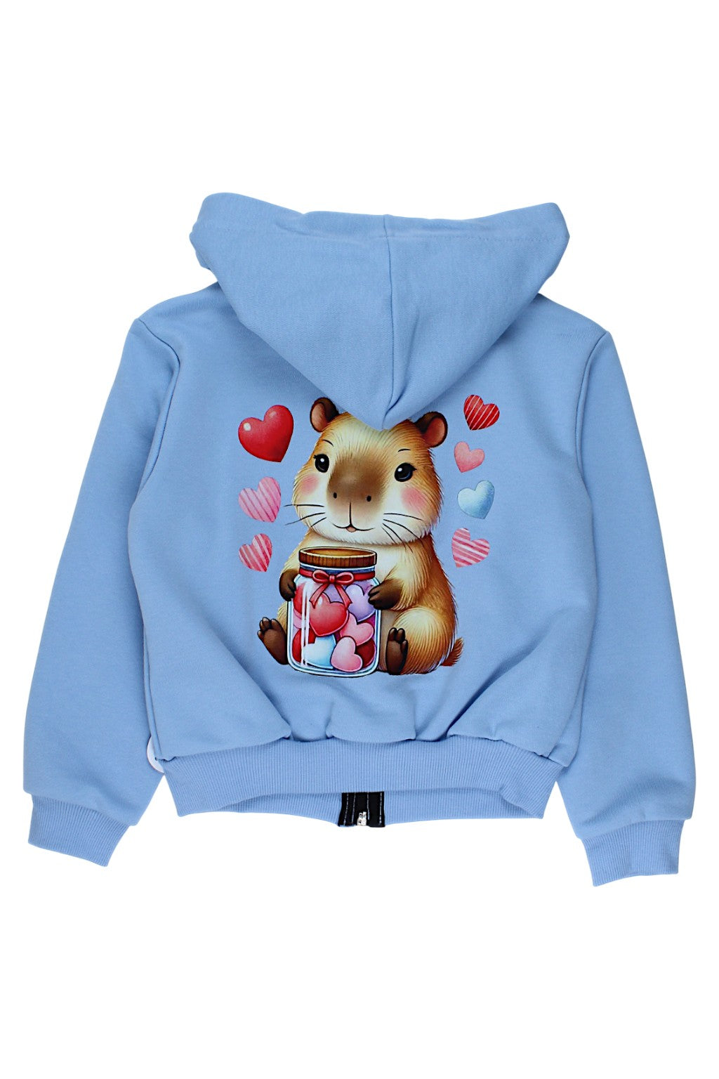 Blue girls' sweatshirt Gremtex 6262-26925